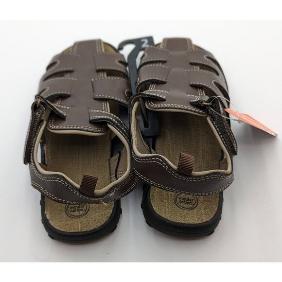 Wonder Nation Little Boys Fisherman Sandals, Size 2 - Picture 1 of 5